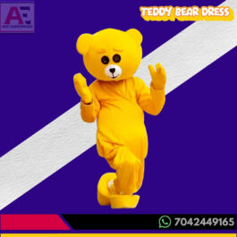 Yellow Teddy Bear Dress