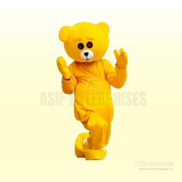 Yellow Teddy Bear Dress
